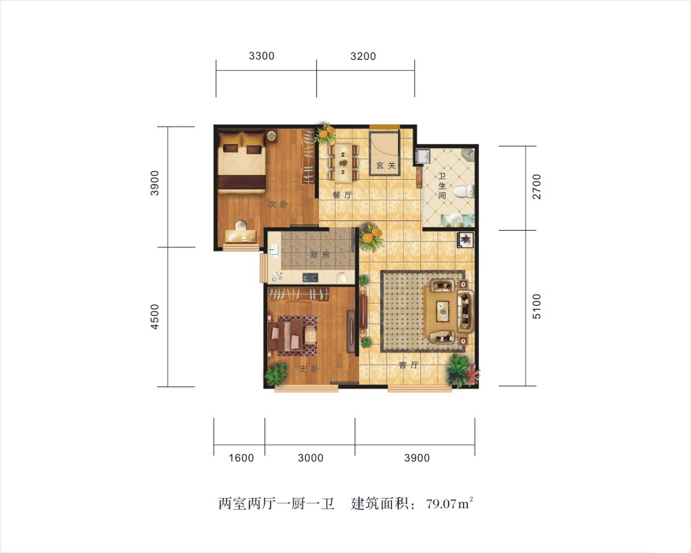 盈科·金橡五道盈科?金橡五道 A1戶型