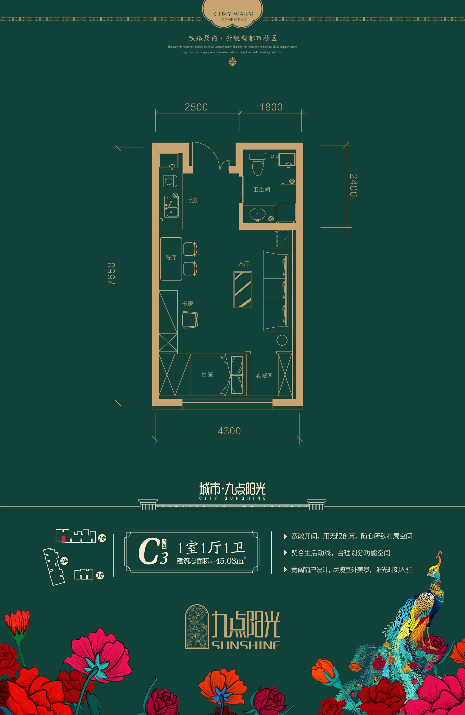 城市九點陽光城市九點陽光 C3戶型