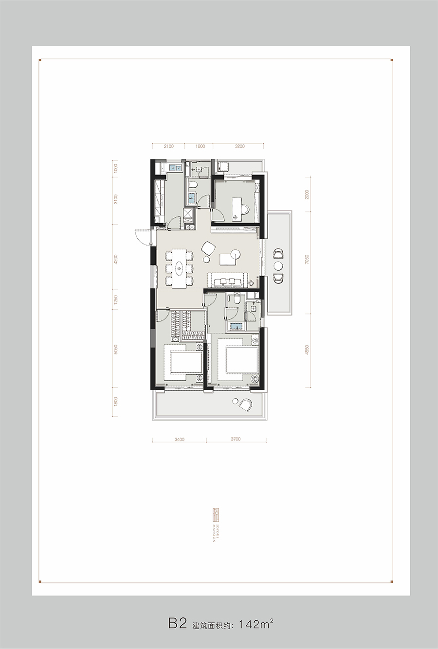 羅牛山玖悅臺羅牛山玖悅臺-住宅B2戶型