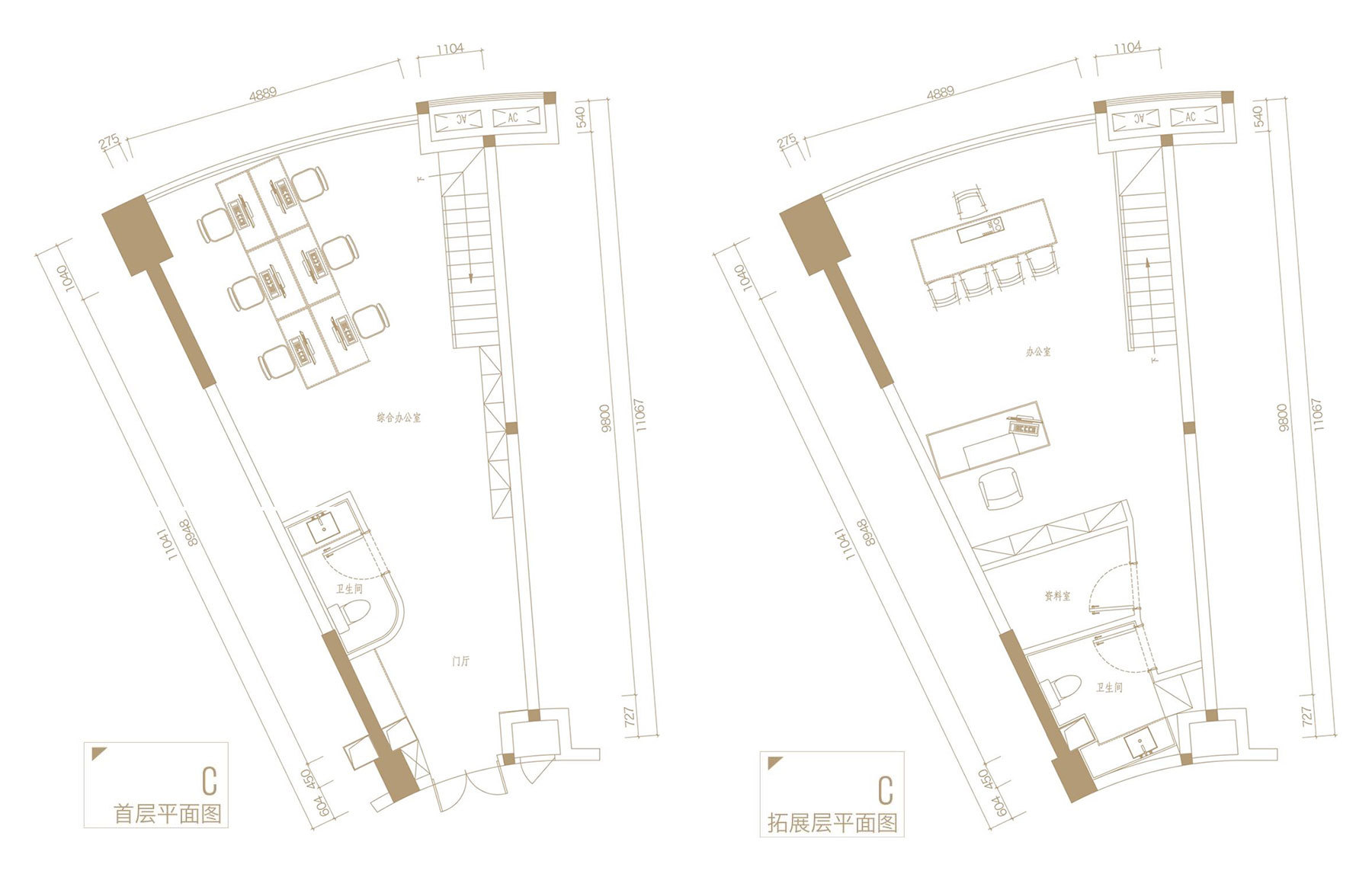 濱江悅景C戶型 建筑面積約70㎡