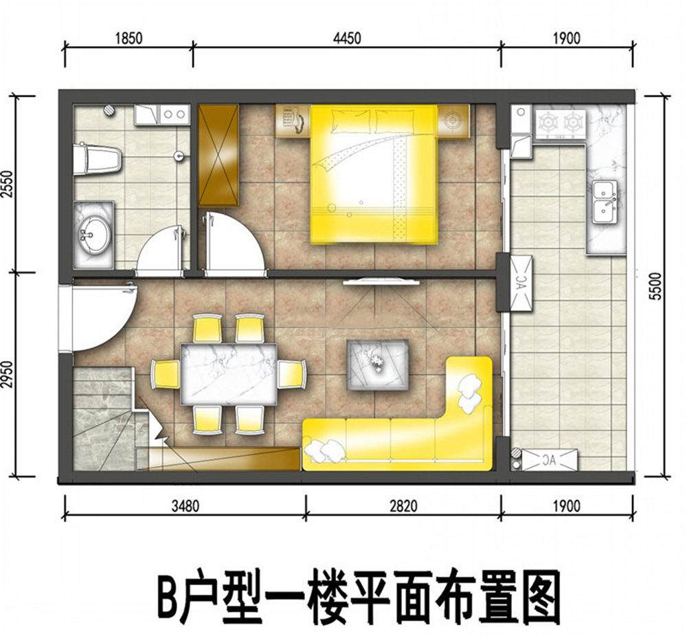 吉利大廈B戶型