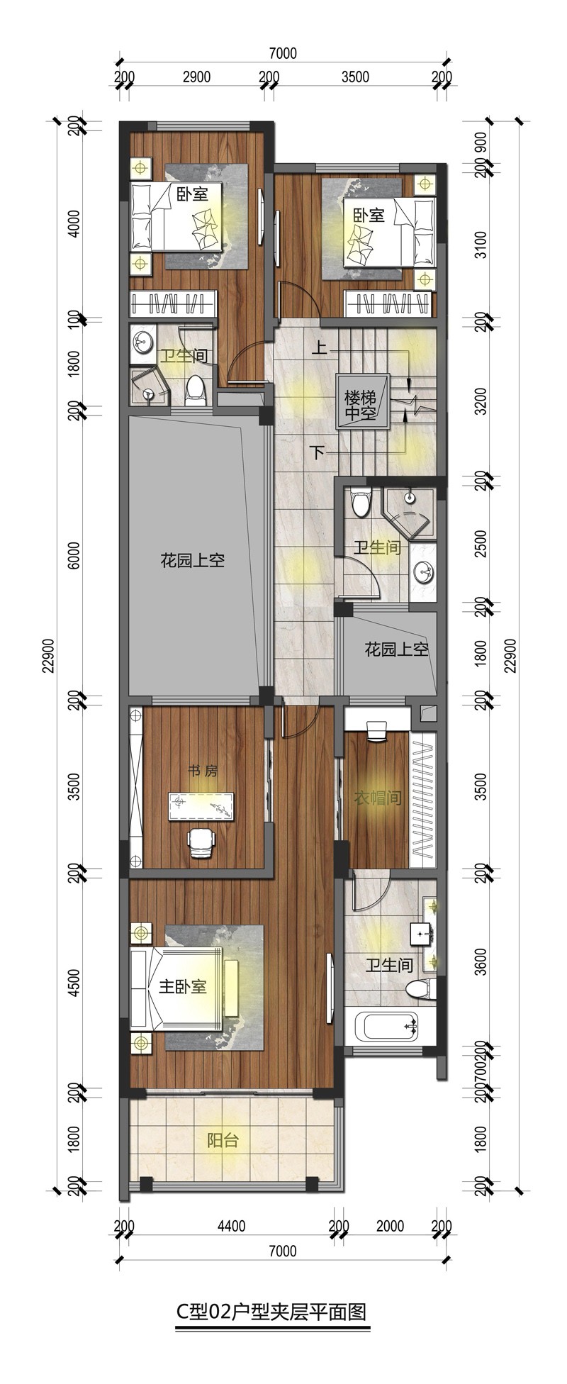 觀瀾湖·藝墅觀瀾湖·藝墅C02夾層戶型圖