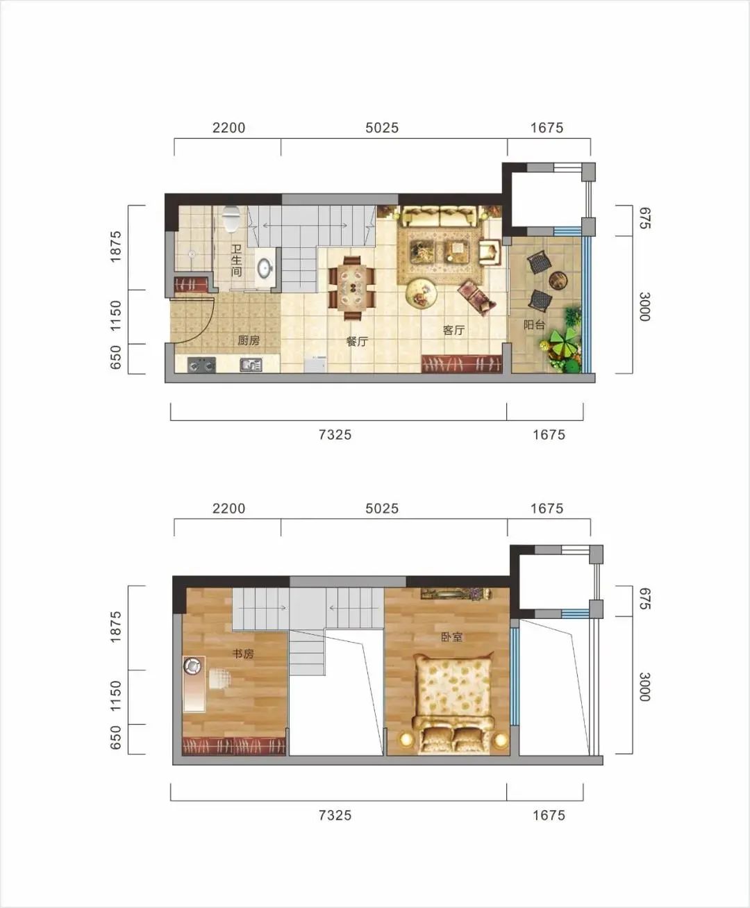 蔚藍椰風(fēng)蔚藍椰風(fēng) LOFT C戶型