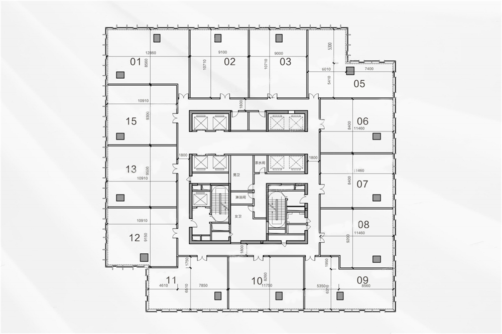 招商局大廈招商局大廈 開(kāi)間建筑面積180.35㎡