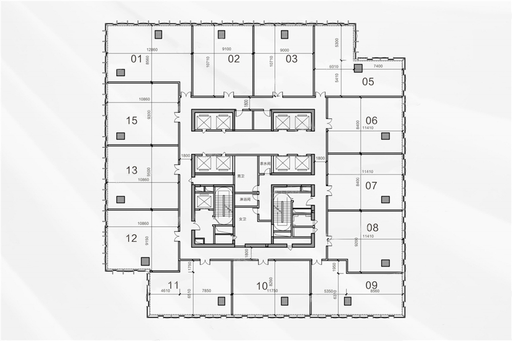 招商局大廈招商局大廈 開(kāi)間建筑面積180.51㎡