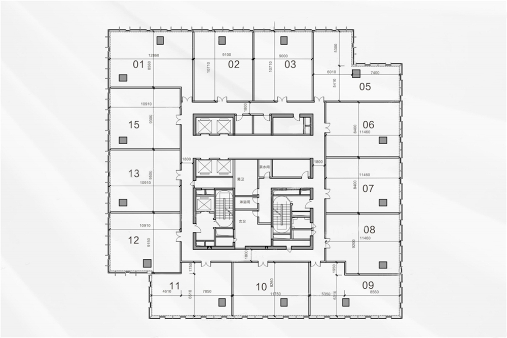 招商局大廈招商局大廈 開(kāi)間建筑面積：151.75㎡