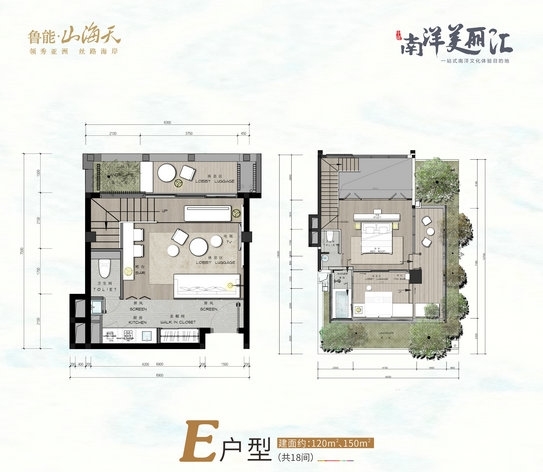 魯能南洋美麗匯 E戶型