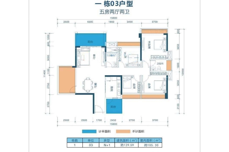 一棟03戶型129.59㎡