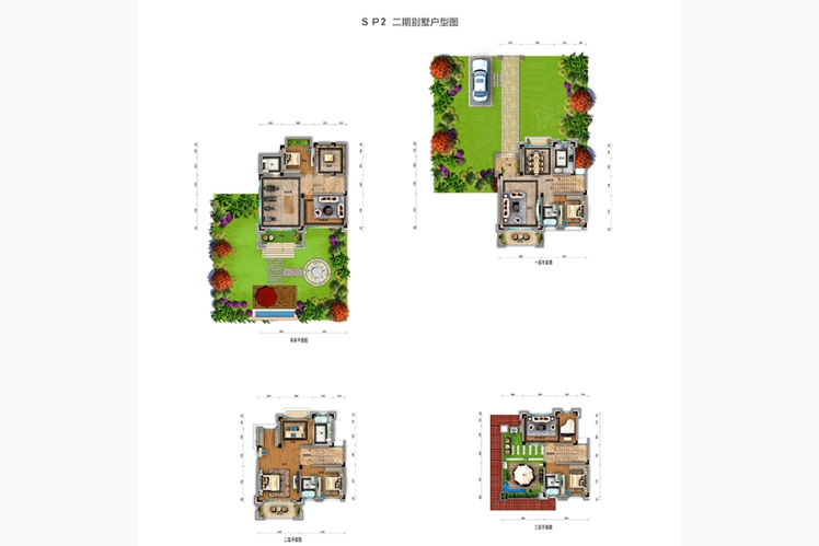天璽灣SP2二期別墅戶型圖