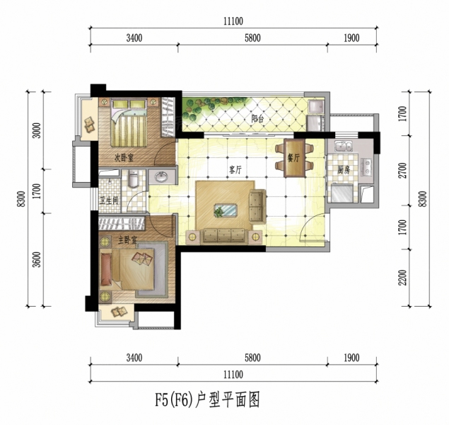 九洲保利天和4棟-5棟04、05戶(hù)型