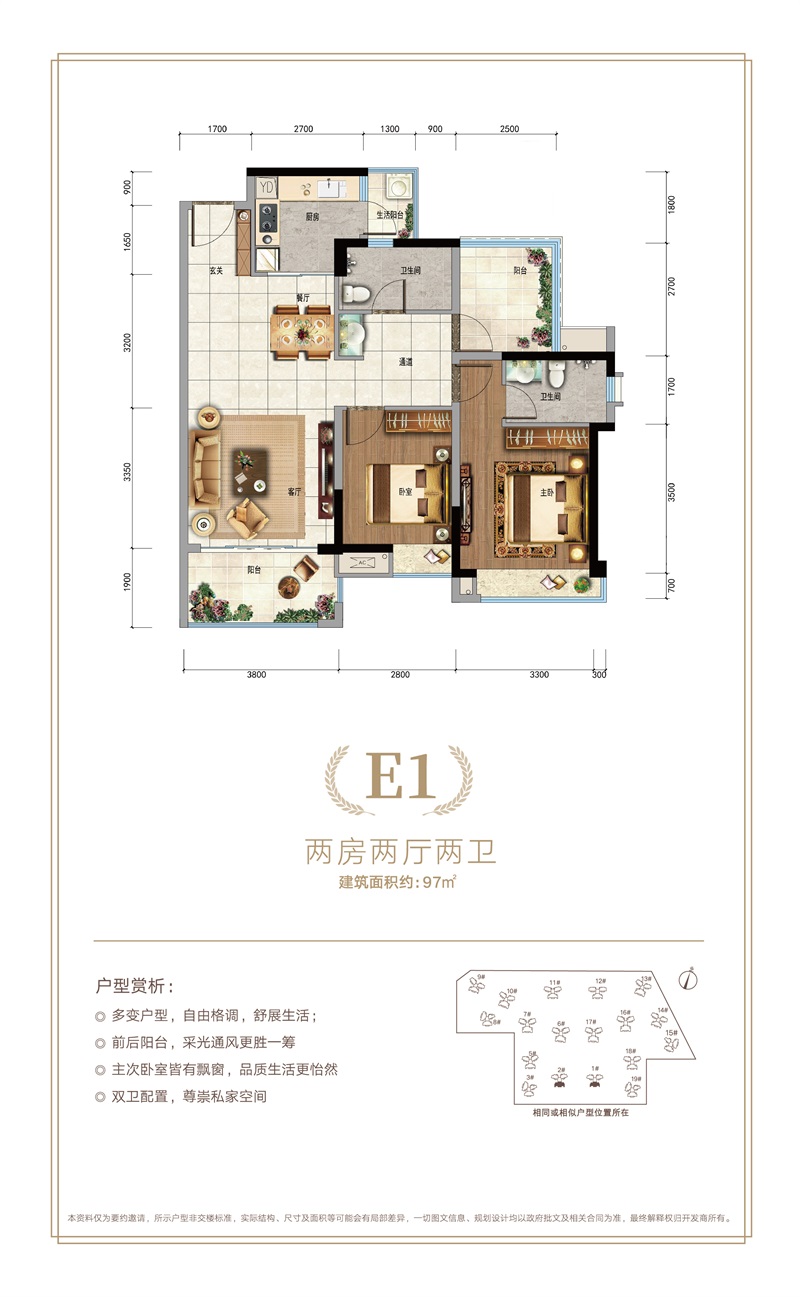 深業(yè)高榜山1號(hào)花園深業(yè)高榜山1號(hào)花園 E1戶型